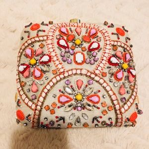Beaded clutch from India